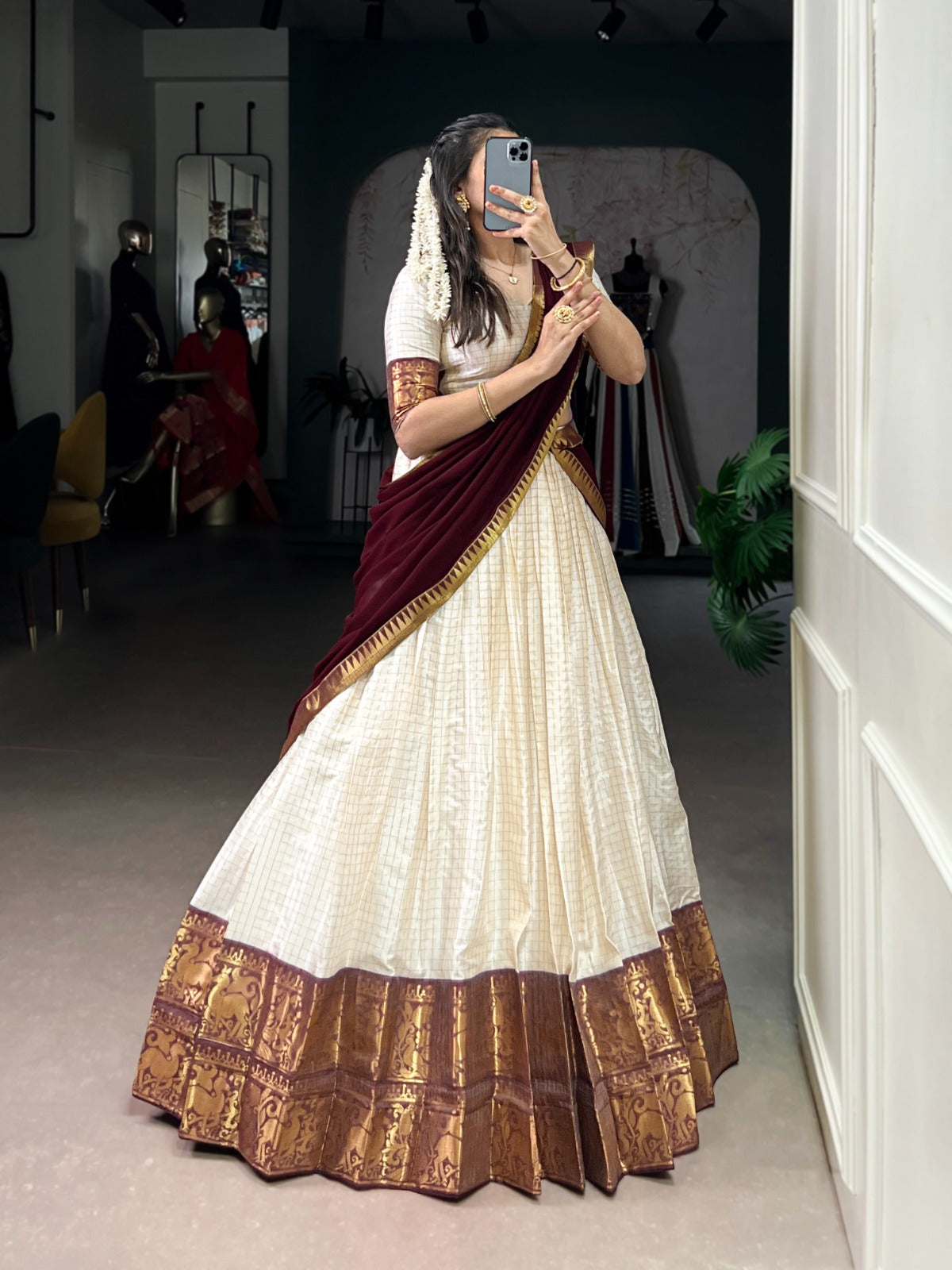 Designer Cotton Lehenga Choli for Navratri 2025
