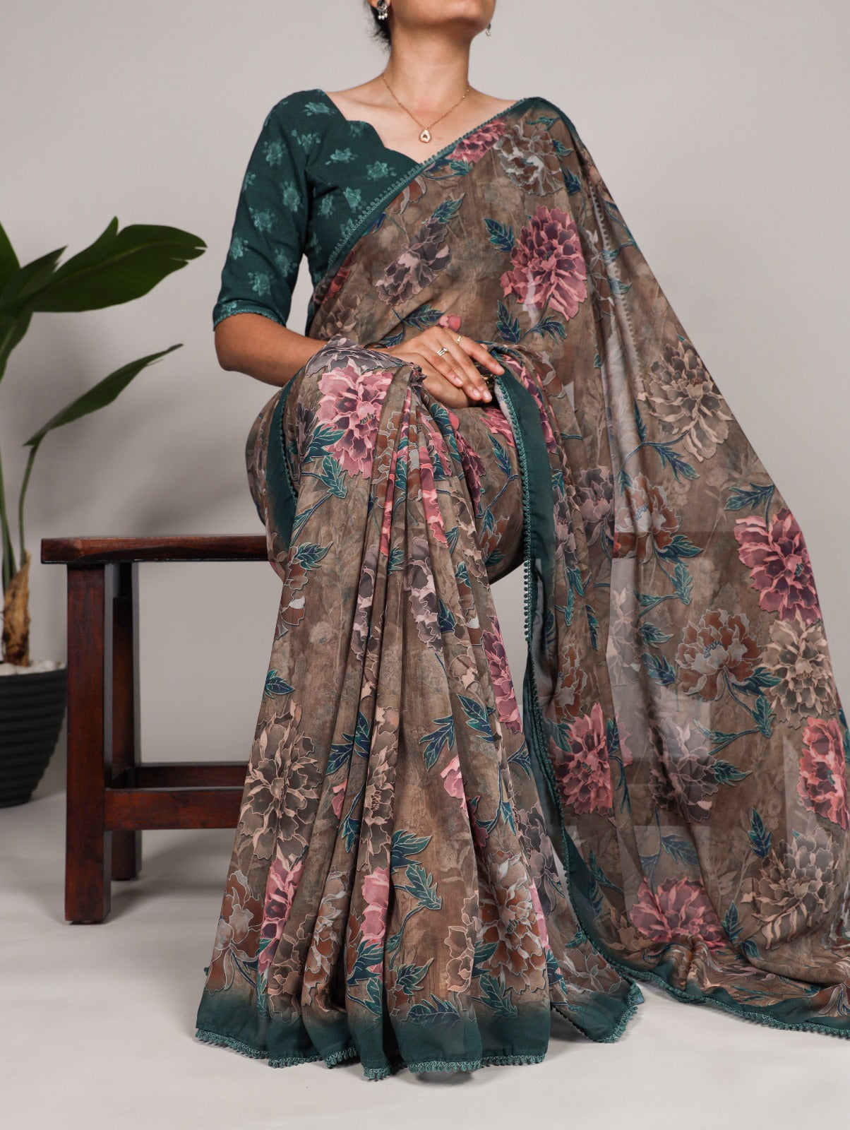 Lightweight Designer Georgette Saree for Women