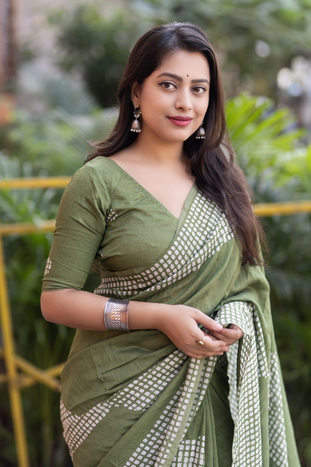 Elegant Chanderi Cotton Saree for Festive and Casual Wear – 5.5 Meter Drape