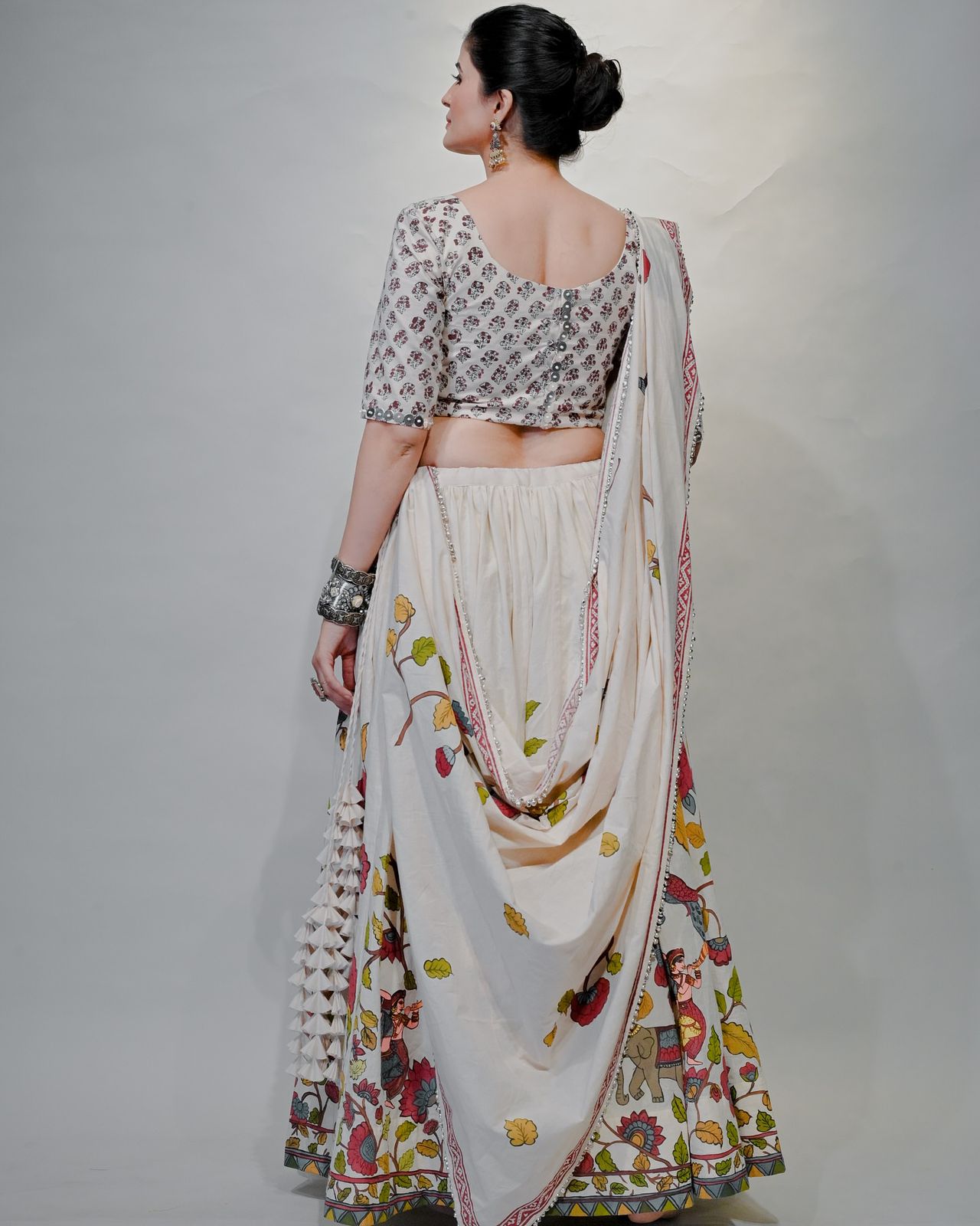 Mirror Work Chaniya Choli for Navratri Festival – 2025