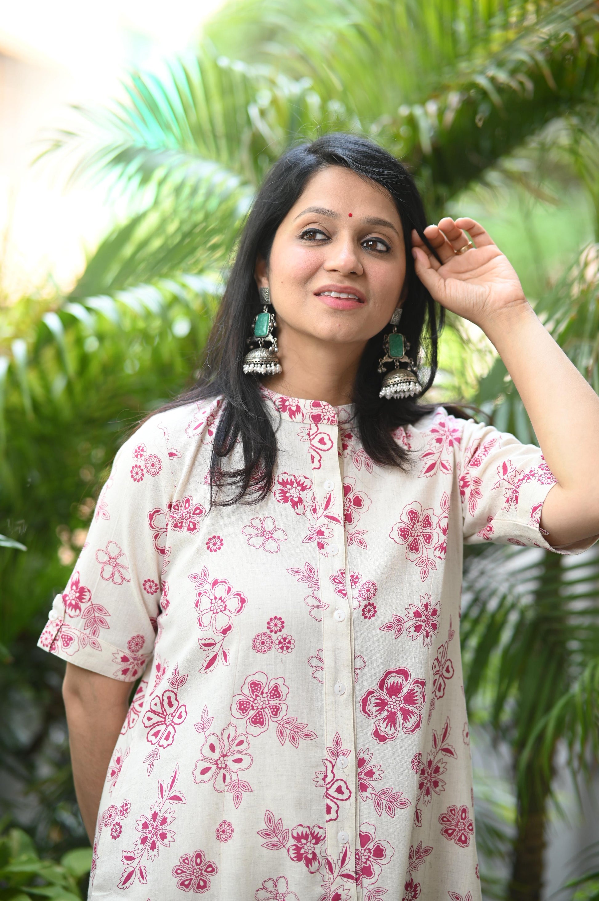 Breathable Cotton Kurta Set for Women – Office & Festive Wear