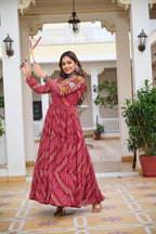 Festival Gown for Women – Gamathi Embroidery and Codi Lace