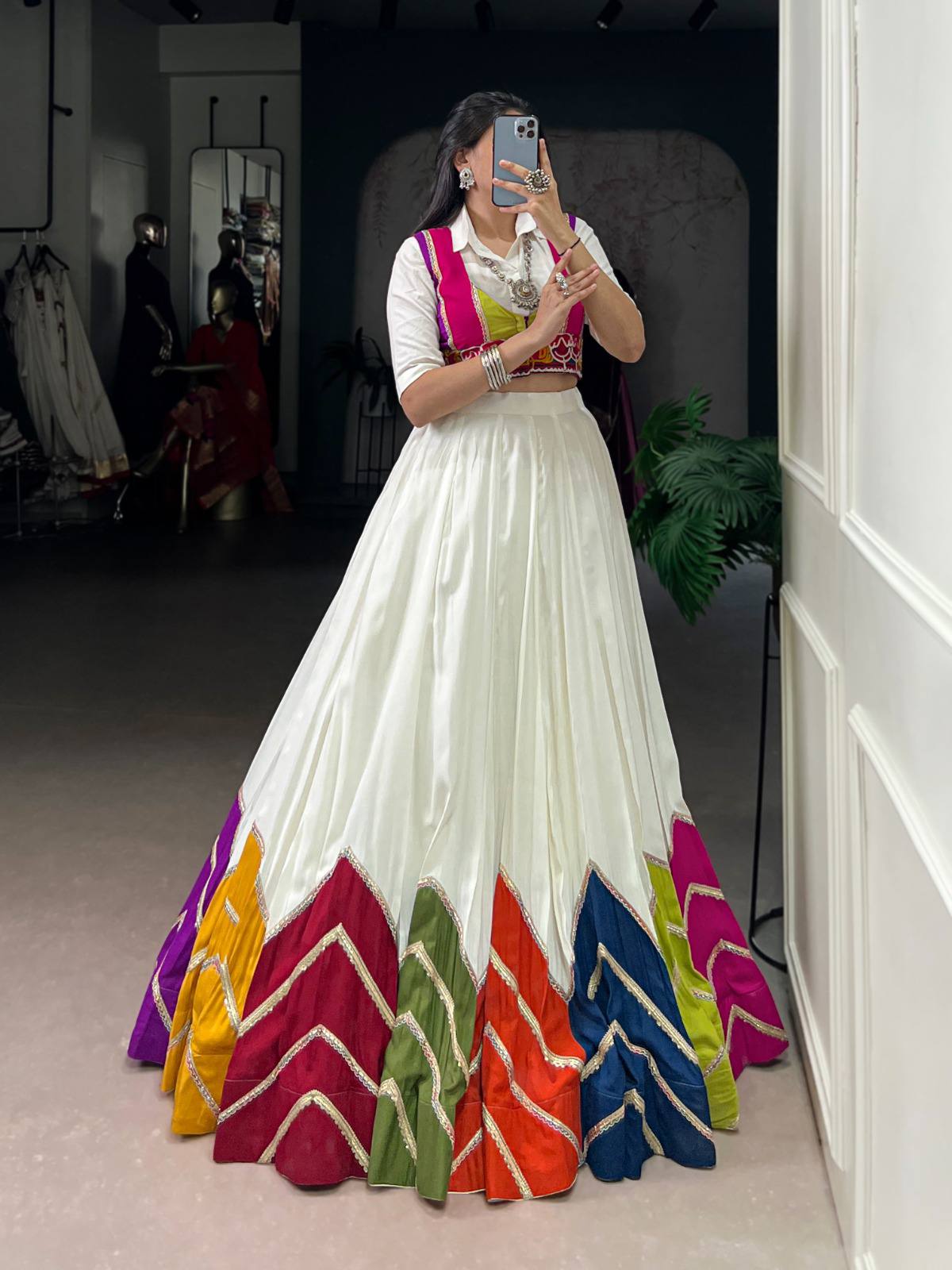 Festive Wear Lehenga with Shirt and Gamthi Koti – Navratri 2025 Collection
