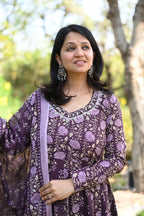 Mul Cotton Dupatta Anarkali Dress for Women – Trendraani