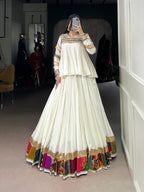 Rayon Lehenga Choli with Gotta Patti Work – Trendraani Navratri 2025